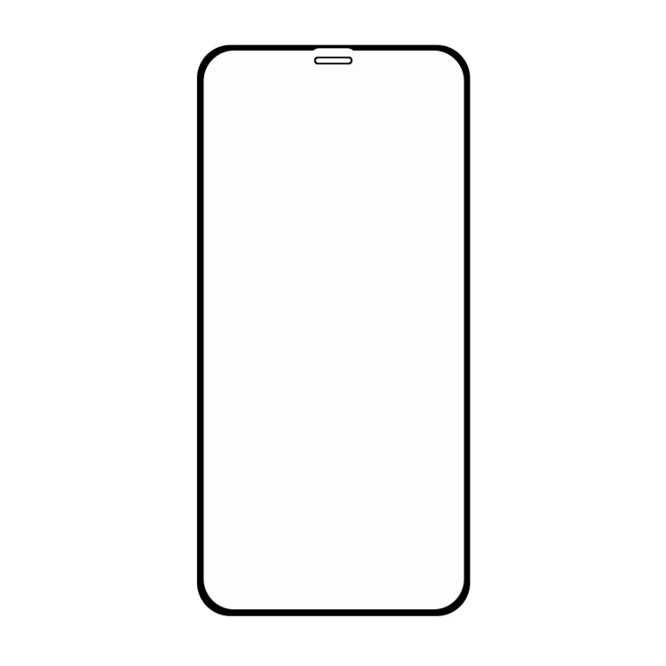 恩凱草帽王子  適用於iPhone 11 Pro Max / XS Max 全膠0.26mm 9H 2.5D全屏鋼化玻璃保護膜