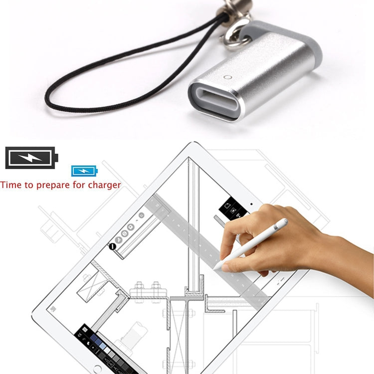 鋁殼蘋果筆充電適配器 適用於iPad Pro