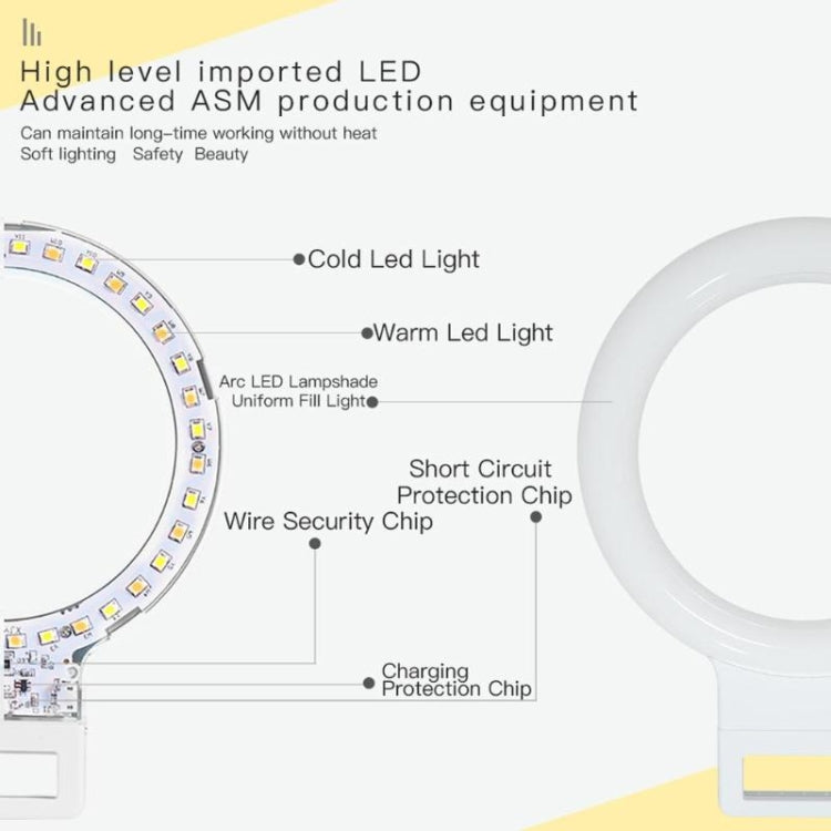 XJ18 LED燈直播自拍閃光補光燈