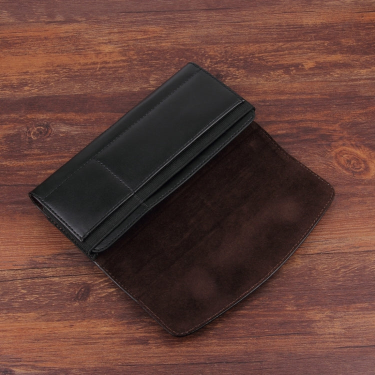 6.0-6.3寸 A1款通用 PU平紋橫款插卡腰包