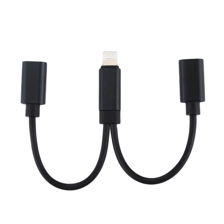 8 Pin 轉 雙8 Pin 轉接線 長度:12cm 支持IOS11.2