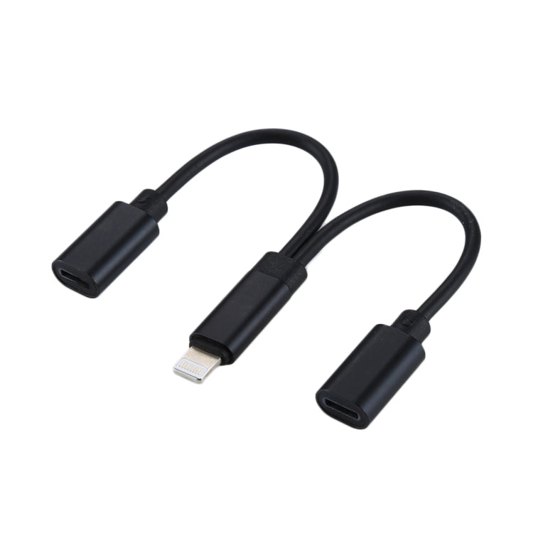 8 Pin 轉 雙8 Pin 轉接線 長度:12cm 支持IOS11.2