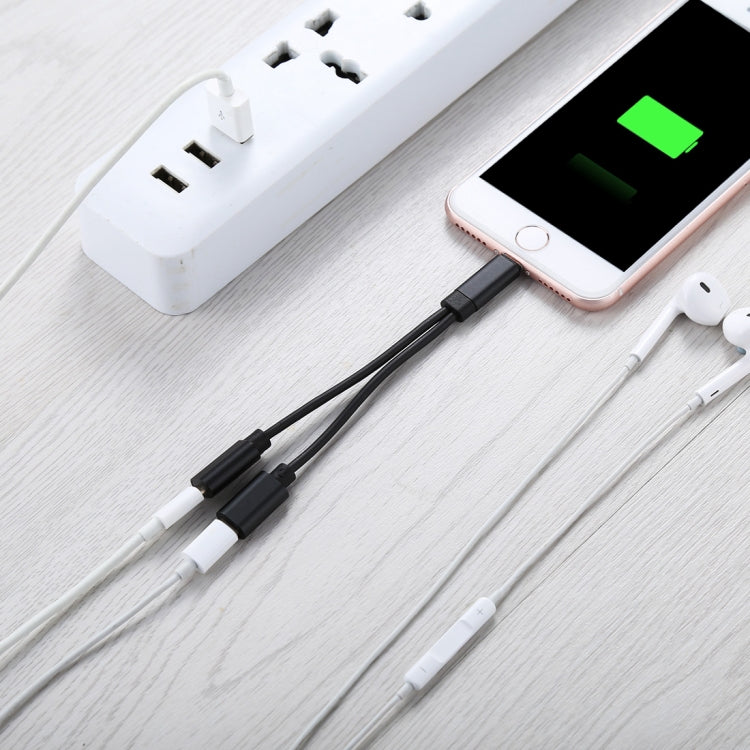 8 Pin 轉 雙8 Pin 轉接線 長度:12cm 支持IOS11.2