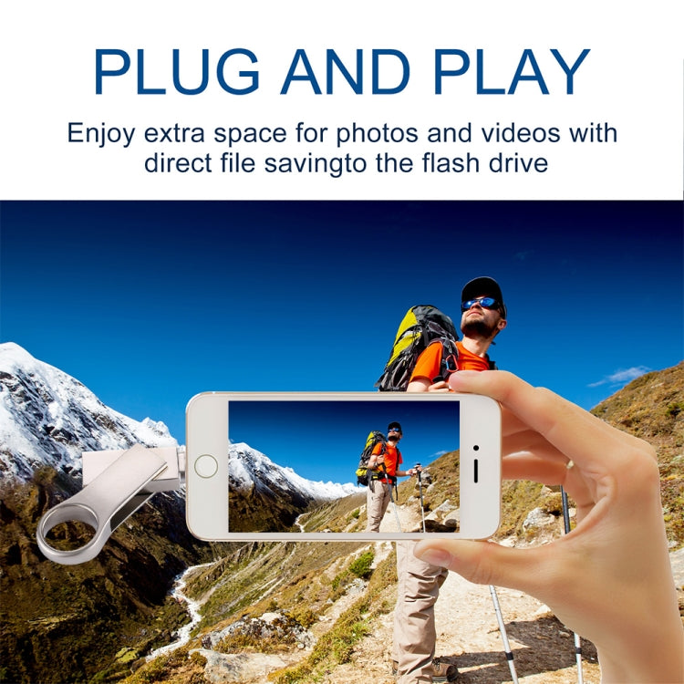 easyflash RQW-10D 2合1U盤 USB 2.0&8 Pin 32GB