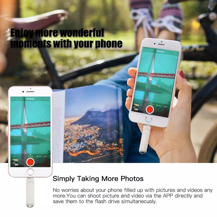 easyflash RQW-10X 3合1U盤 USB2.0&8 Pin&Type-C 64GB