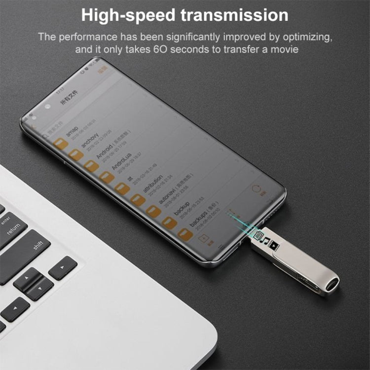 easyflash RQW-10X 3合1U盤 USB2.0&8 Pin&Type-C 16GB