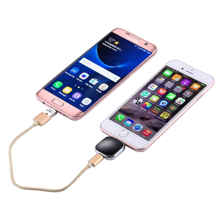 FLASHDRIVE RQW-18S 8 Pin 128GB多功能U盤帶USB / Micro USB轉Micro USB線