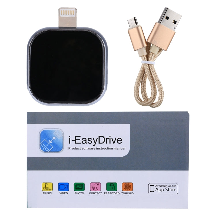 FLASHDRIVE RQW-18S 8 Pin 128GB多功能U盤帶USB / Micro USB轉Micro USB線