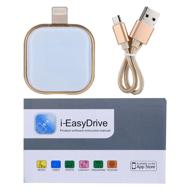 FLASHDRIVE RQW-18S 8 Pin多功能U盤帶USB/micro USB轉micro USB線 128GB