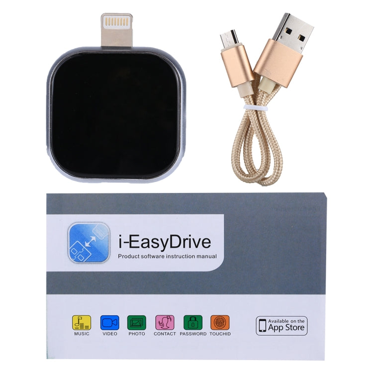 FLASHDRIVE RQW-18S 8 Pin多功能U盤帶USB/micro USB轉micro USB線 16GB