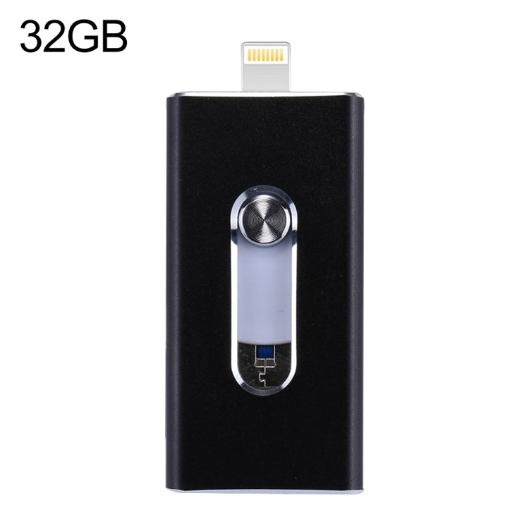easyflash RQW-02 3合1U盤 USB 2.0&8 Pin&Micro USB 32GB