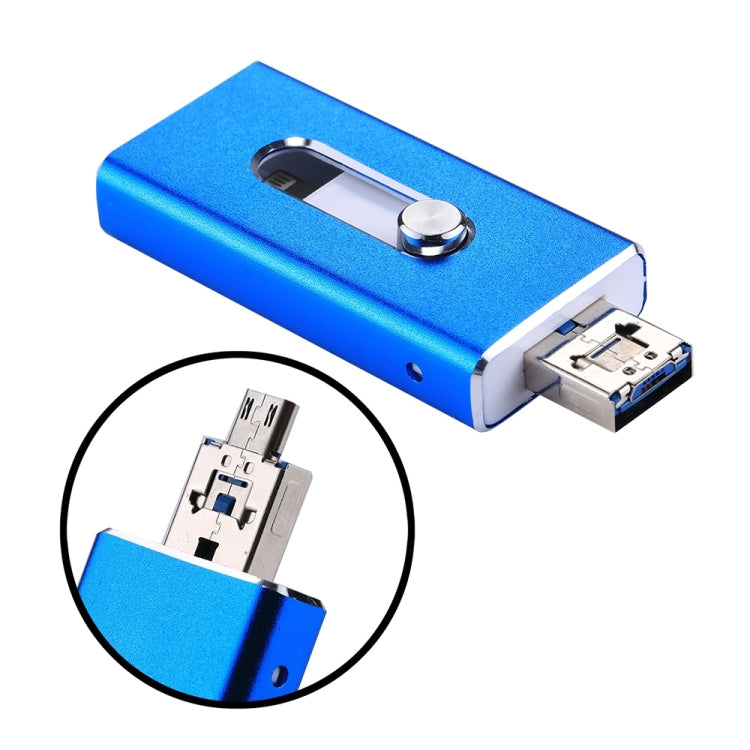 easyflash RQW-02 3合1U盤 USB 2.0&8 Pin&Micro USB 64GB