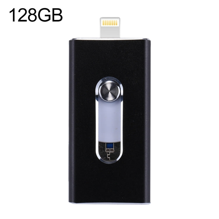 easyflash RQW-02 3合1U盤 USB 2.0&8 Pin&Micro USB 128GB