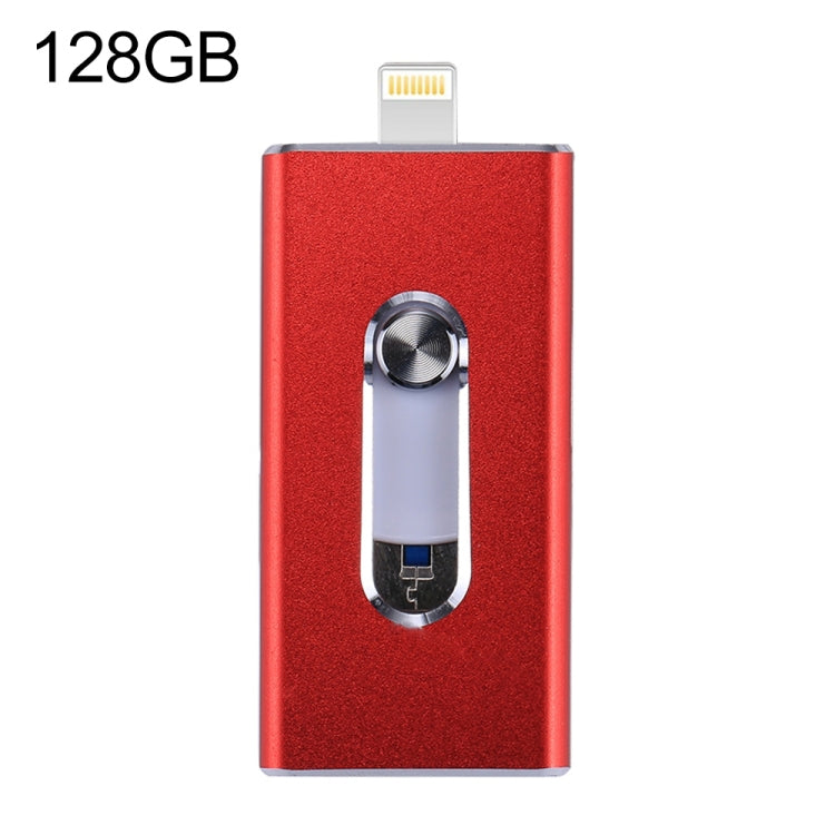 easyflash RQW-02 3合1U盤 USB 2.0&8 Pin&Micro USB 128GB