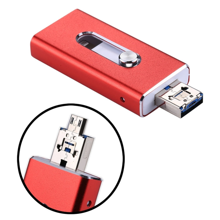 easyflash RQW-02 3合1U盤 USB 2.0&8 Pin&Micro USB 128GB