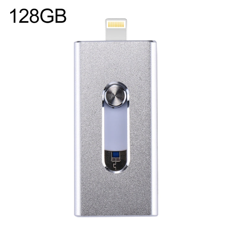 easyflash RQW-02 3合1U盤 USB 2.0&8 Pin&Micro USB 128GB