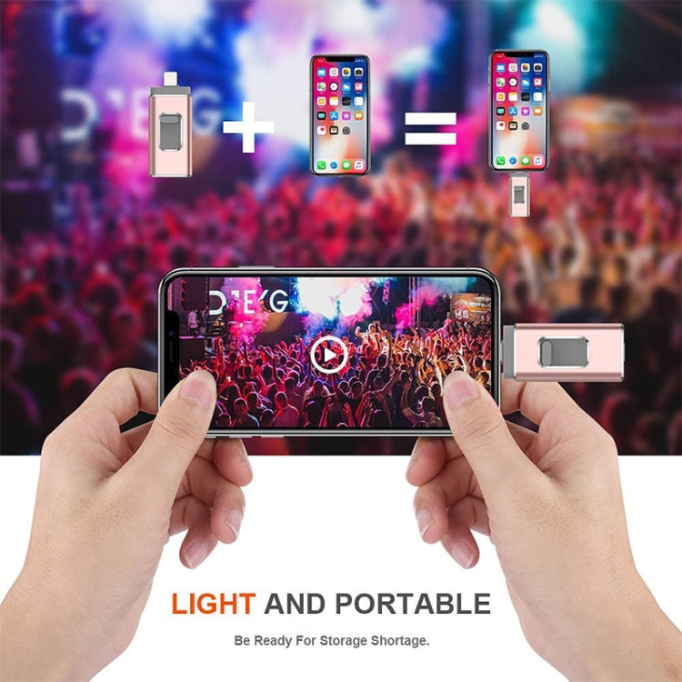 easyflash RQW-01B 3合1U盤 USB 2.0&8 Pin&Micro USB 32GB