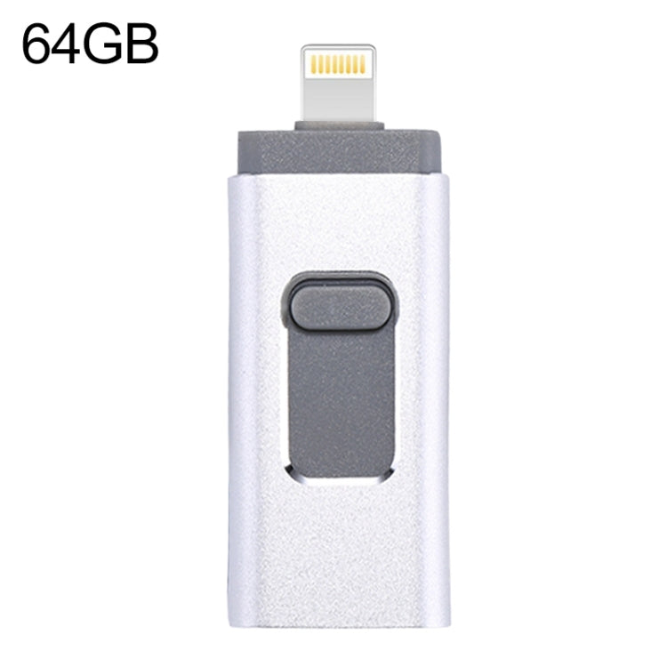 easyflash RQW-01B 3合1U盤 USB 2.0&8 Pin&Micro USB 64GB