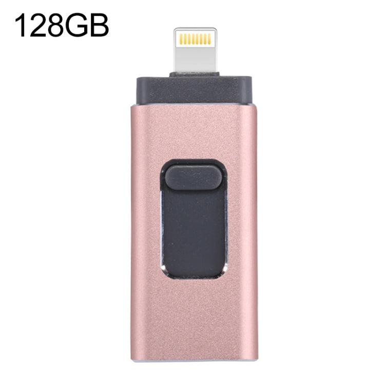 easyflash RQW-01B 3合1U盤 USB 2.0&8 Pin&Micro USB 128GB
