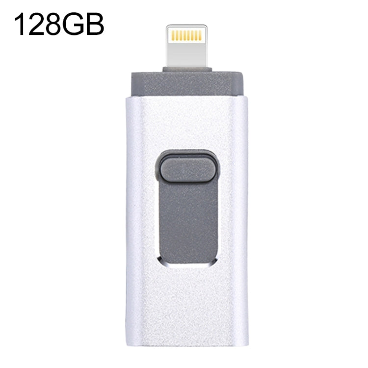 easyflash RQW-01B 3合1U盤 USB 2.0&8 Pin&Micro USB 128GB