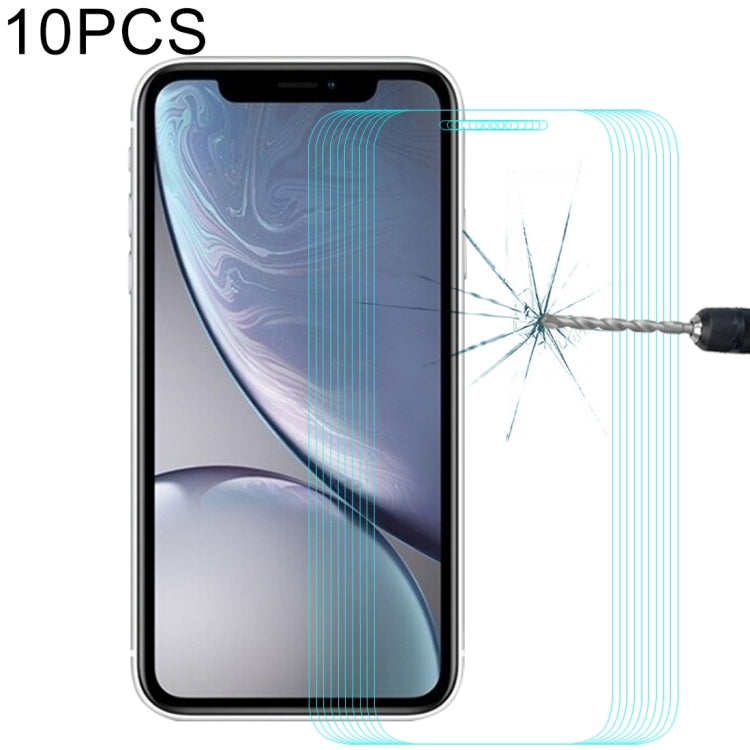 10個裝恩凱 草帽王子  適用於iPhone XR 0.26mm 9H 2.5D弧邊鋼化玻璃膜