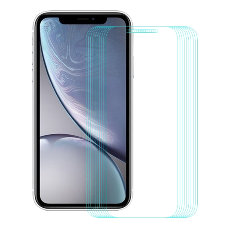 10個裝恩凱 草帽王子  適用於iPhone XR 0.26mm 9H 2.5D弧邊鋼化玻璃膜