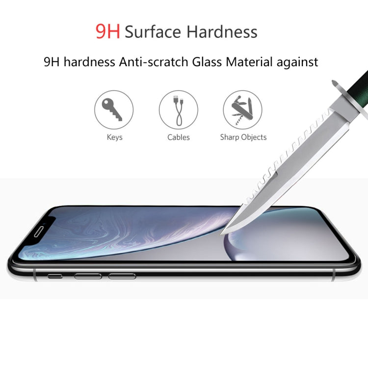 恩凱 草帽王子  適用於iPhone XR 0.26mm 9H 2.5D弧邊鋼化玻璃膜