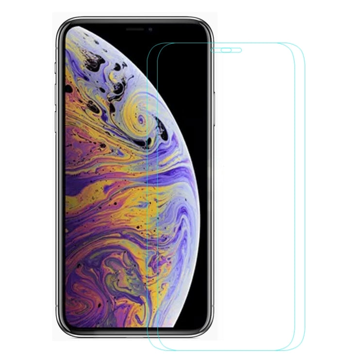 2個裝 恩凱 草帽王子 適用於iPhone 11 Pro Max / XS Max 0.26mm 9H 2.5D弧邊鋼化玻璃膜