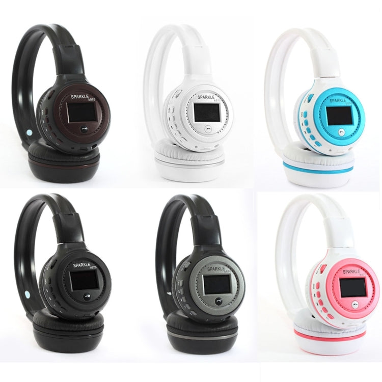 狂熱者 B570 頭戴式線控藍牙耳機 LED彩屏 帶3.5mm音頻口/高清麥克風/FM 最大支持32GB 內存卡