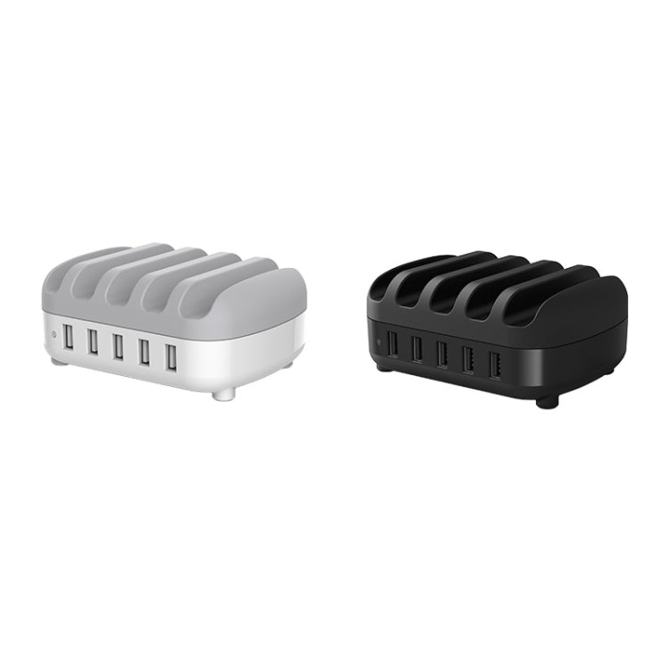 ORICO DUK-5P 40W 5口USB智能充電站帶手機平板支架