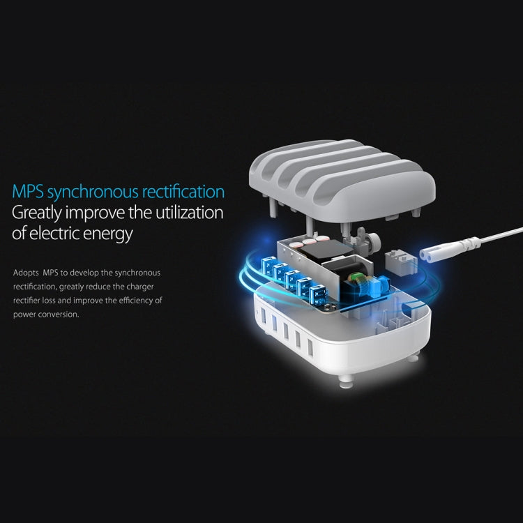 ORICO DUK-5P 40W 5口USB智能充電站帶手機平板支架