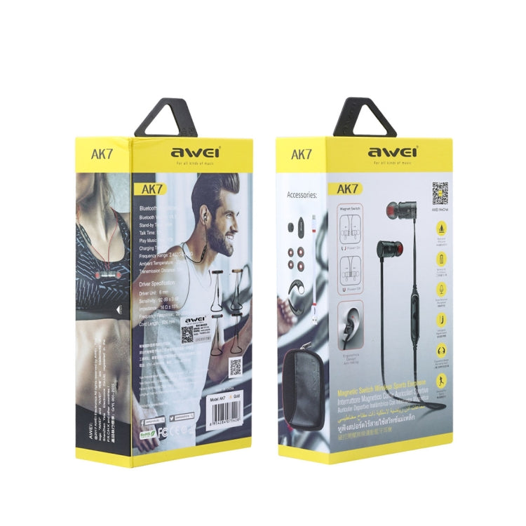 AWEI AK7 入耳式無線藍牙耳機