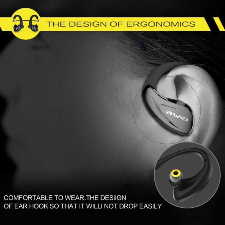 AWEI A880BL后掛式無線運動藍牙耳機 , A880BL
