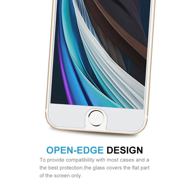 適用於 iPhone SE 2022 / SE 2020 半屏大弧邊鋼化玻璃保護膜