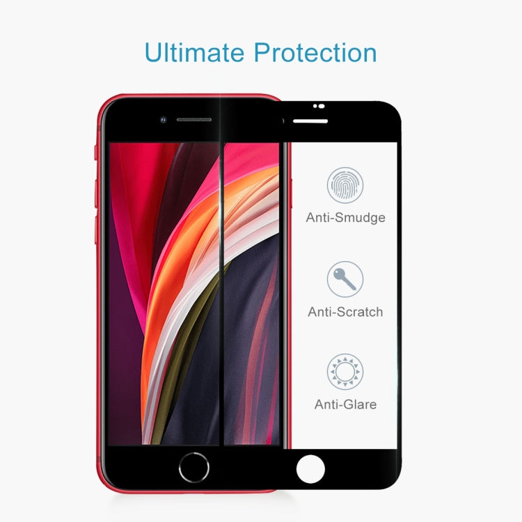 適用於 iPhone SE 2022 / 2020 25 PCS 全屏大弧邊高鋁鋼化膜