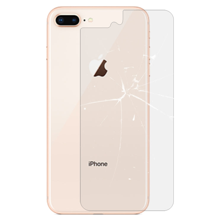 適用於iPhone 8 Plus & 7 Plus 后膜 0.3mm 9H硬度2.5D弧邊防爆優質鋼化膜后膜