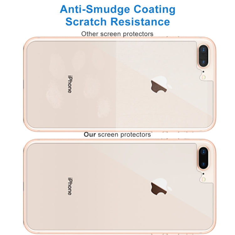 適用於iPhone 8 Plus & 7 Plus 后膜 0.3mm 9H硬度2.5D弧邊防爆優質鋼化膜后膜