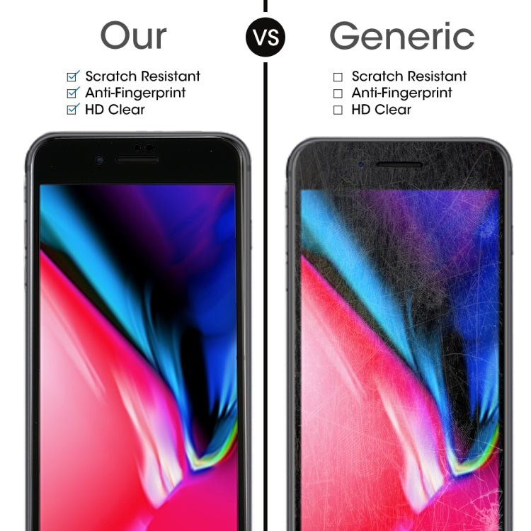 適用於iPhone 8 Plus & 7 Plus二強絲硬全屏覆鋼化貼膜