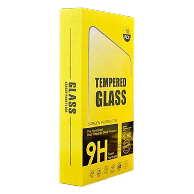 10pcs 適用於iPhone XS Max 9H 2.5D弧邊鋼化玻璃膜