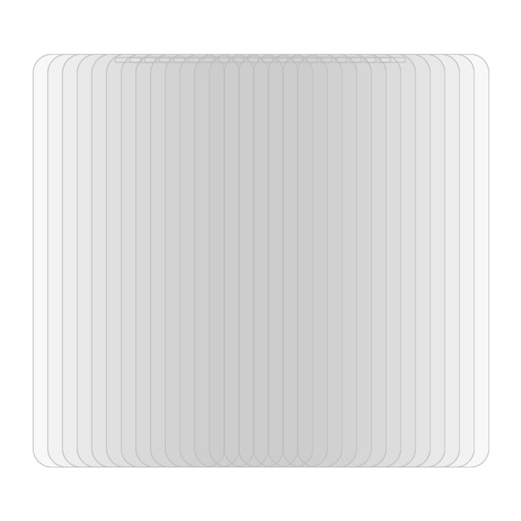 100pcs 適用於iPhone XS Max  9H 2.5D弧邊鋼化玻璃膜