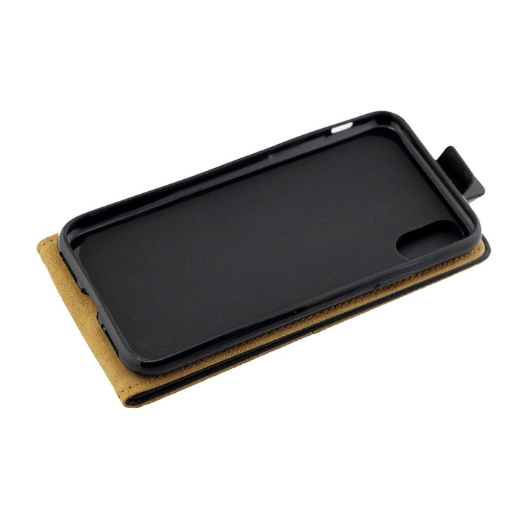 適用於iPhone XS Max 上下開TPU商務皮套 帶卡槽