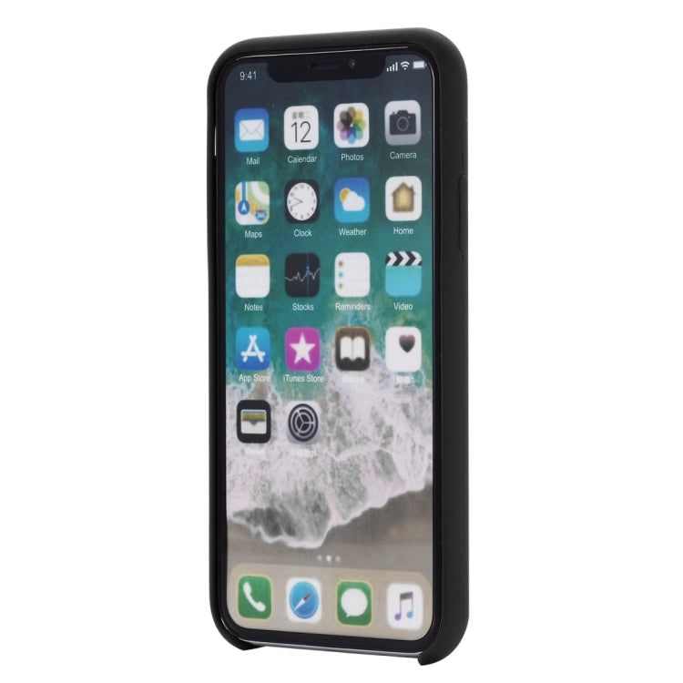 適用於iPhone XS Max   純色液態硅膠保護殼