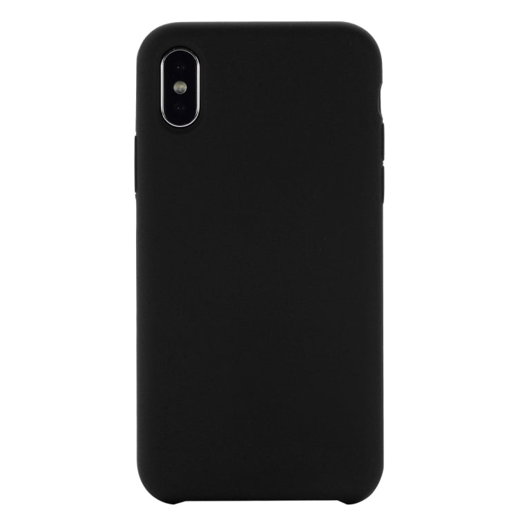 適用於iPhone XS Max   純色液態硅膠保護殼