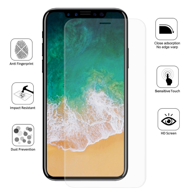 恩凱 草帽王子  適用於iPhone XS Max  6.5英寸 TPU+TPE+PET材質0.1mm 3D全屏保護軟膜 水凝膜