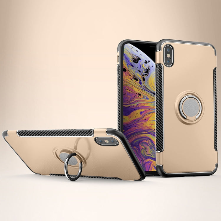 適用於iPhone XS Max 360度旋轉指環鎧甲保護殼