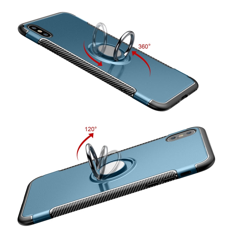 適用於iPhone XS Max 360度旋轉指環鎧甲保護殼