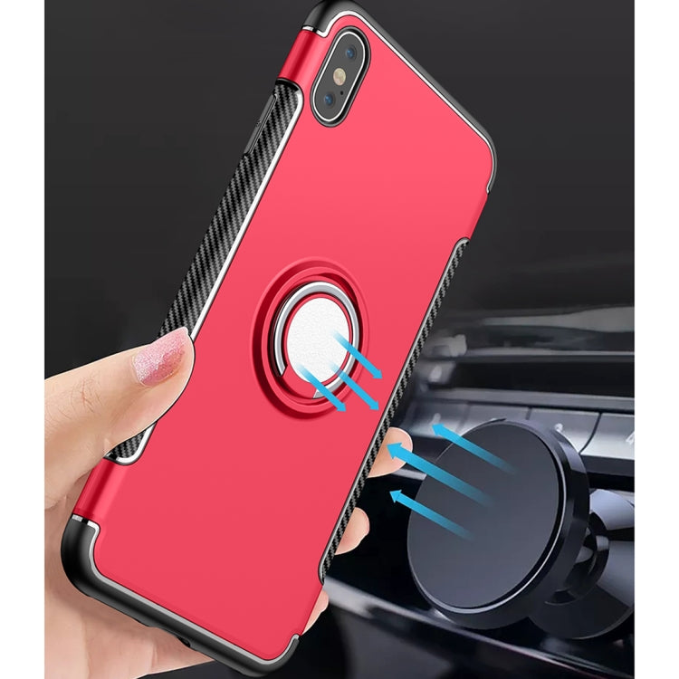 適用於iPhone XS Max 360度旋轉指環鎧甲保護殼