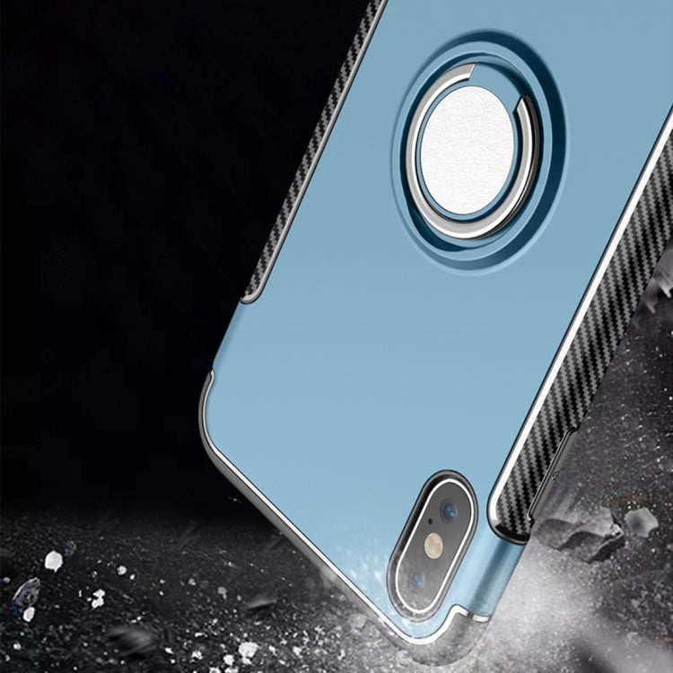 適用於iPhone XS Max 360度旋轉指環鎧甲保護殼