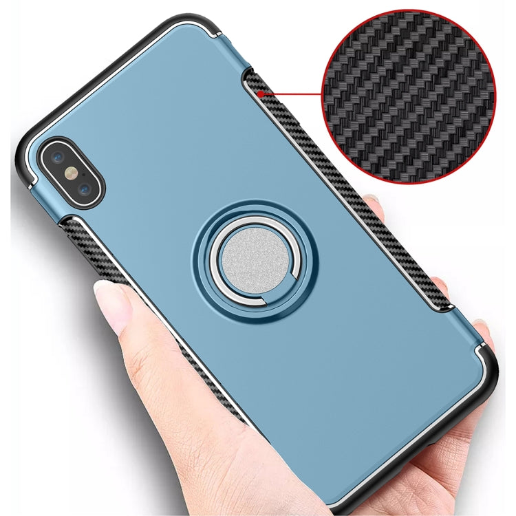 適用於iPhone XS Max 360度旋轉指環鎧甲保護殼