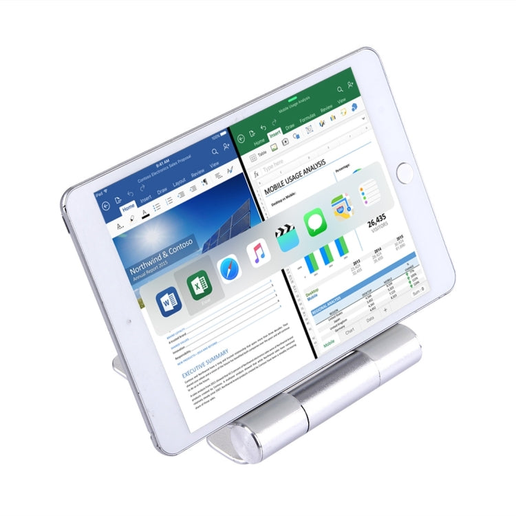 iPad&適用於iPhone&平板 便攜可摺疊鋁合金 桌面平板支架